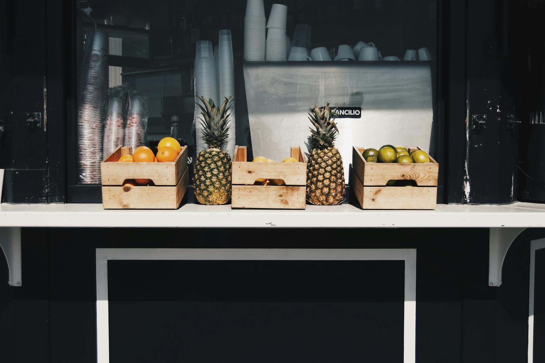 photo of fruits on wooden tray